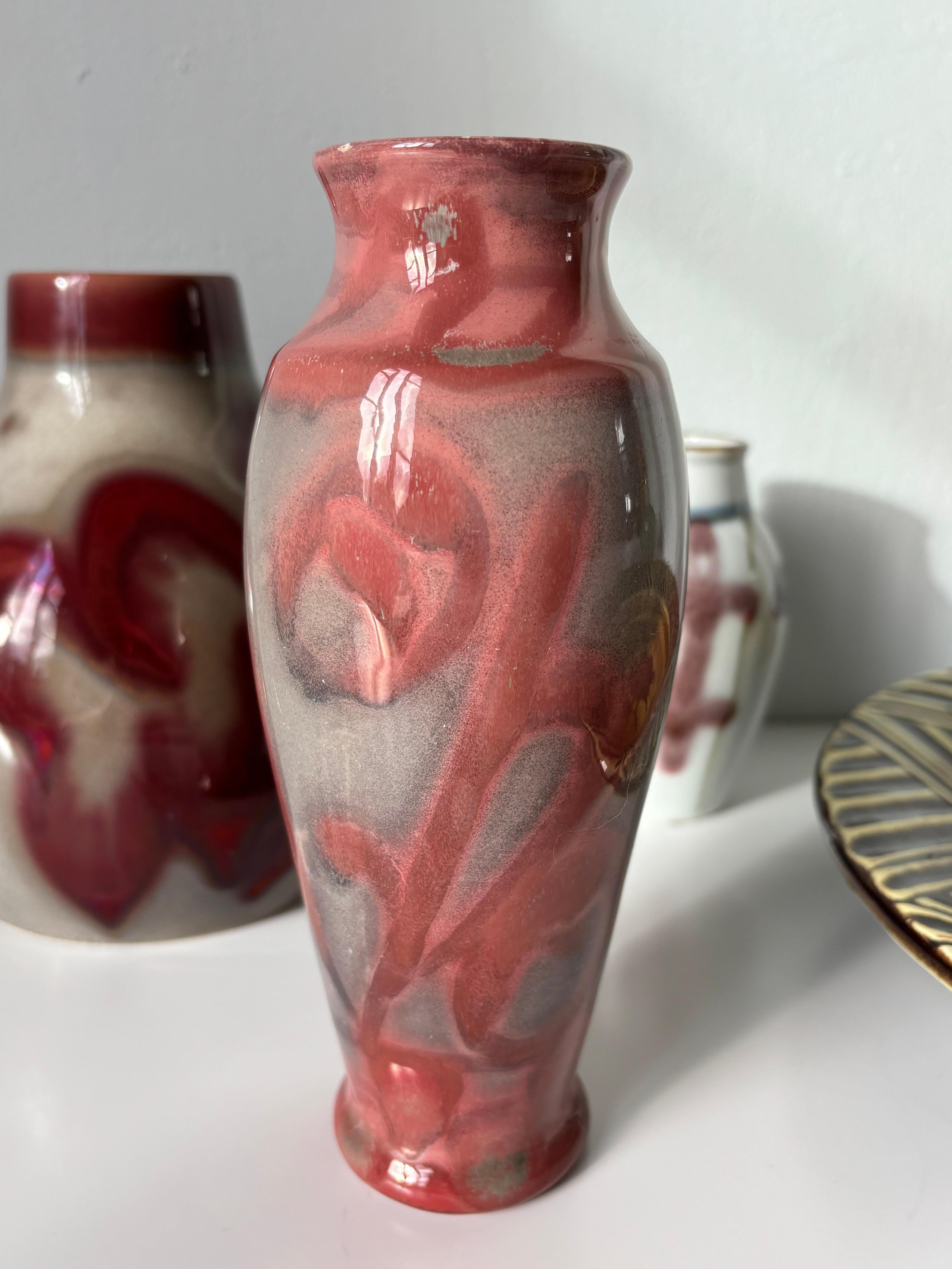 Edgar Böckman Schlanke Vase im Jugendstil (Schwedisch) im Angebot