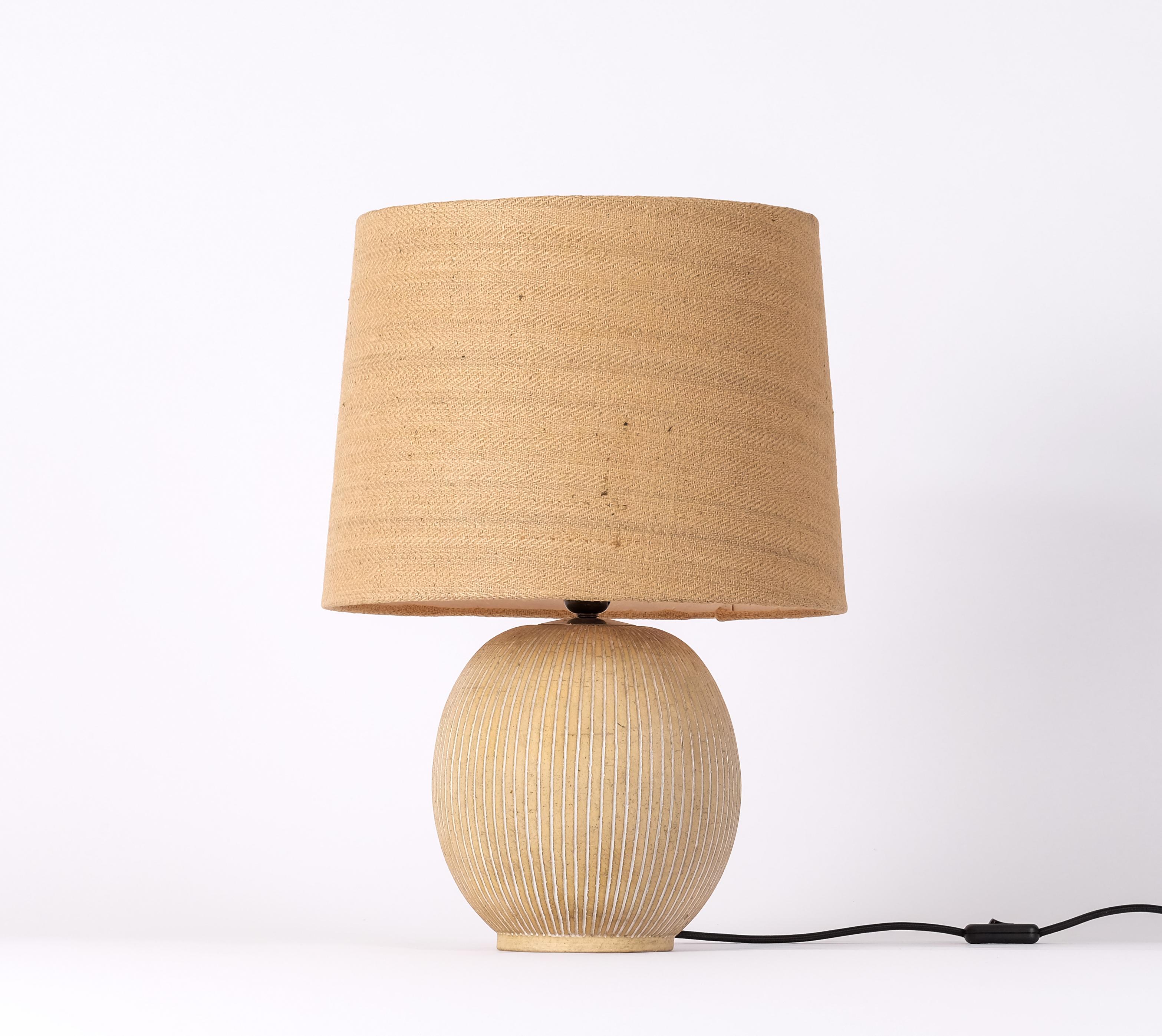 Edgar Böckman table lamp, Sweden, 1950s. 
New wiring + new lamp shade. 