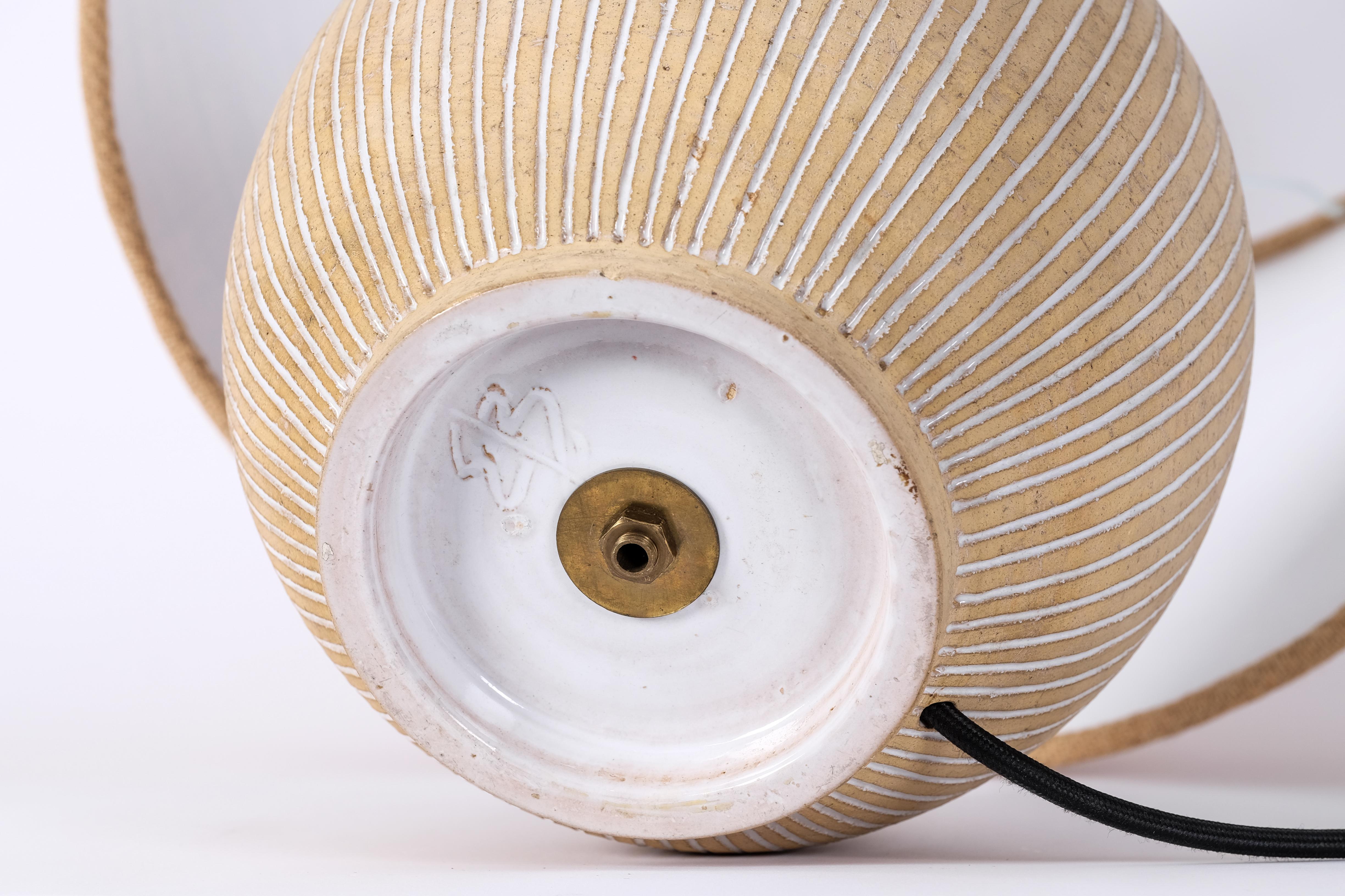 Milieu du XXe siècle Lampe de table Edgar Böckman, Suède, années 1950 en vente