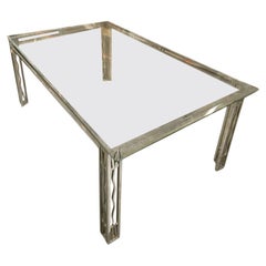 Mesa de Comedor Mecanizada Estilo Edgar Bran Art Decó Escritorio