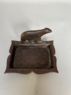 Edgar Brandt Art Deco Ashtray