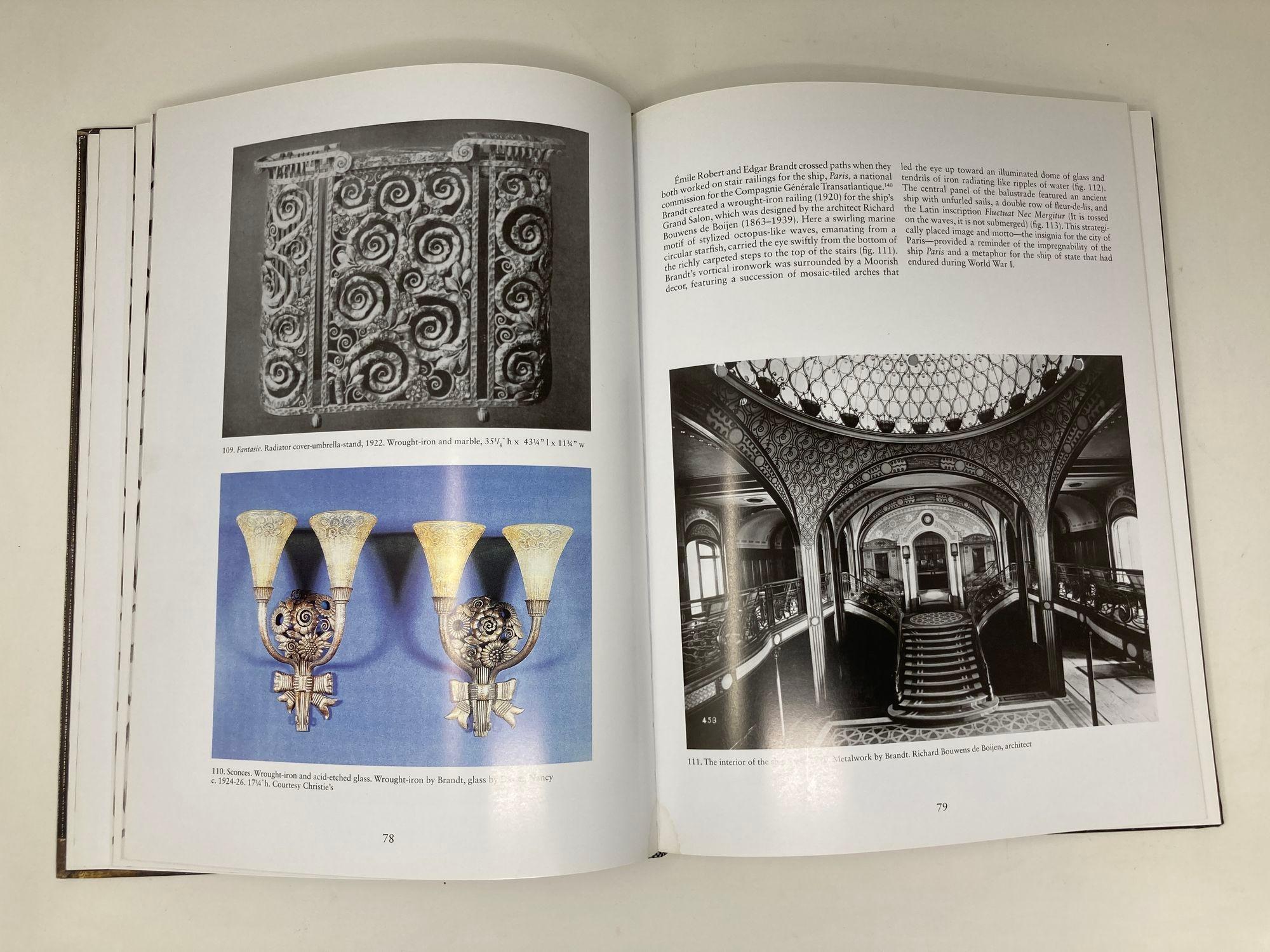 Edgar Brandt Art Deco Ironwork Hardcover Book by Joan Kahr 5