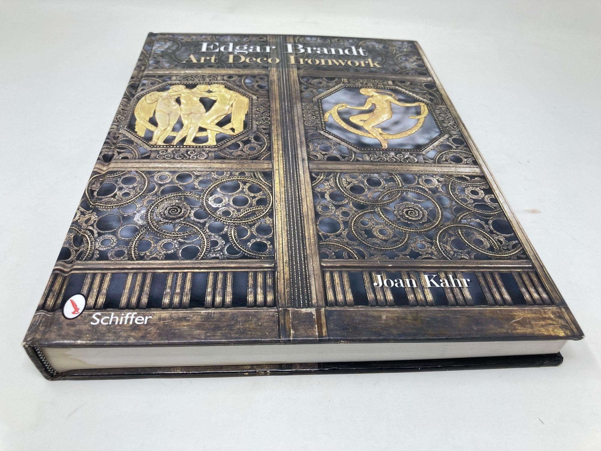 Edgar Brandt Art Deco Ironwork Hardcover Book by Joan Kahr 11