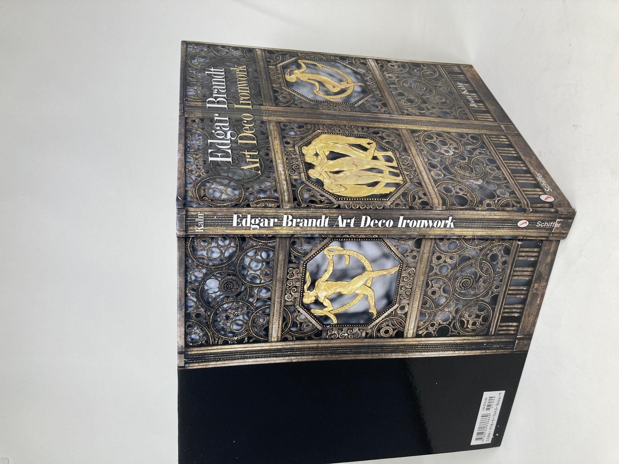 Edgar Brandt Art Deco Ironwork Hardcover Book by Joan Kahr In Fair Condition In North Hollywood, CA