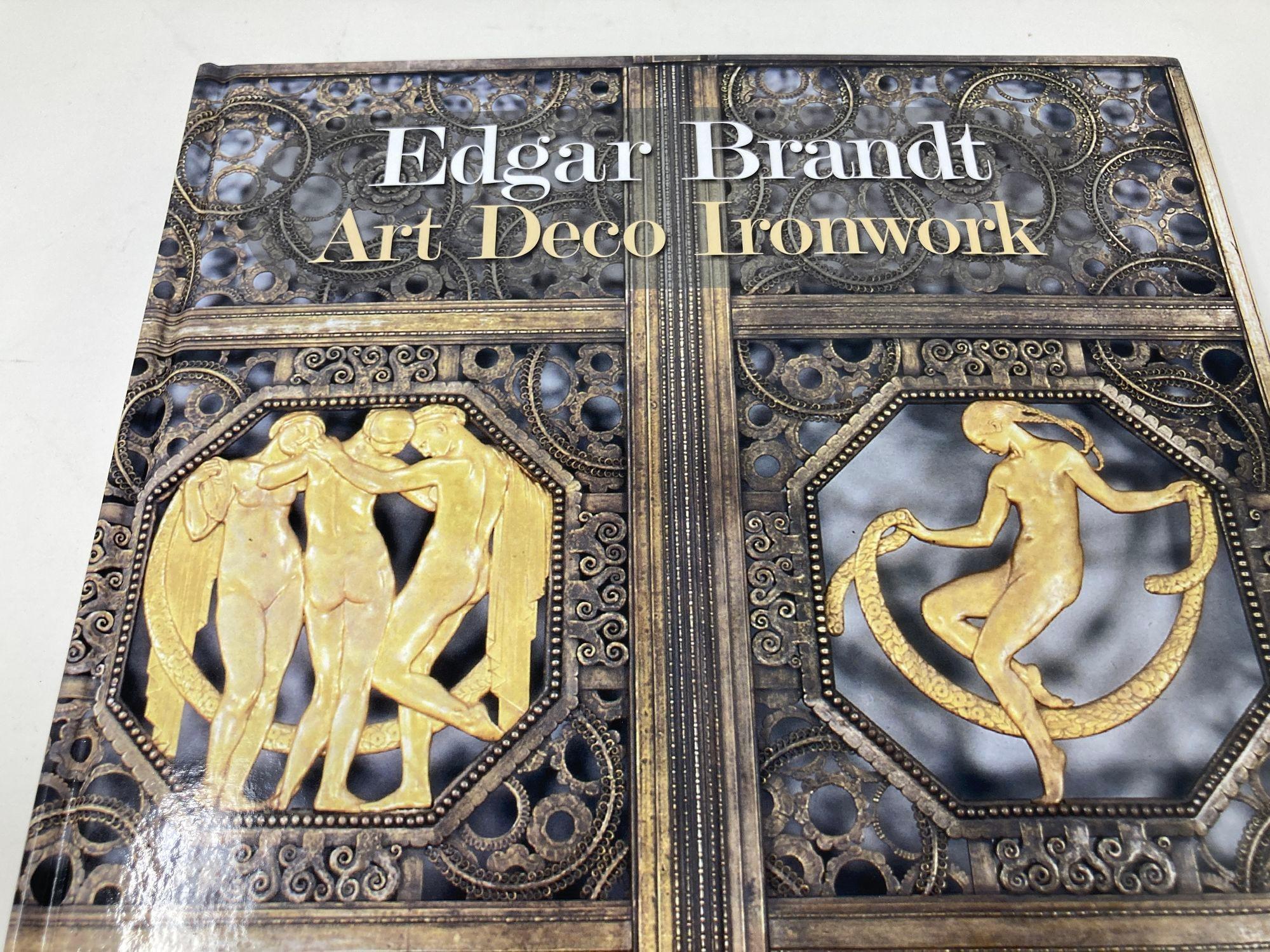 Contemporary Edgar Brandt Art Deco Ironwork Hardcover Book by Joan Kahr