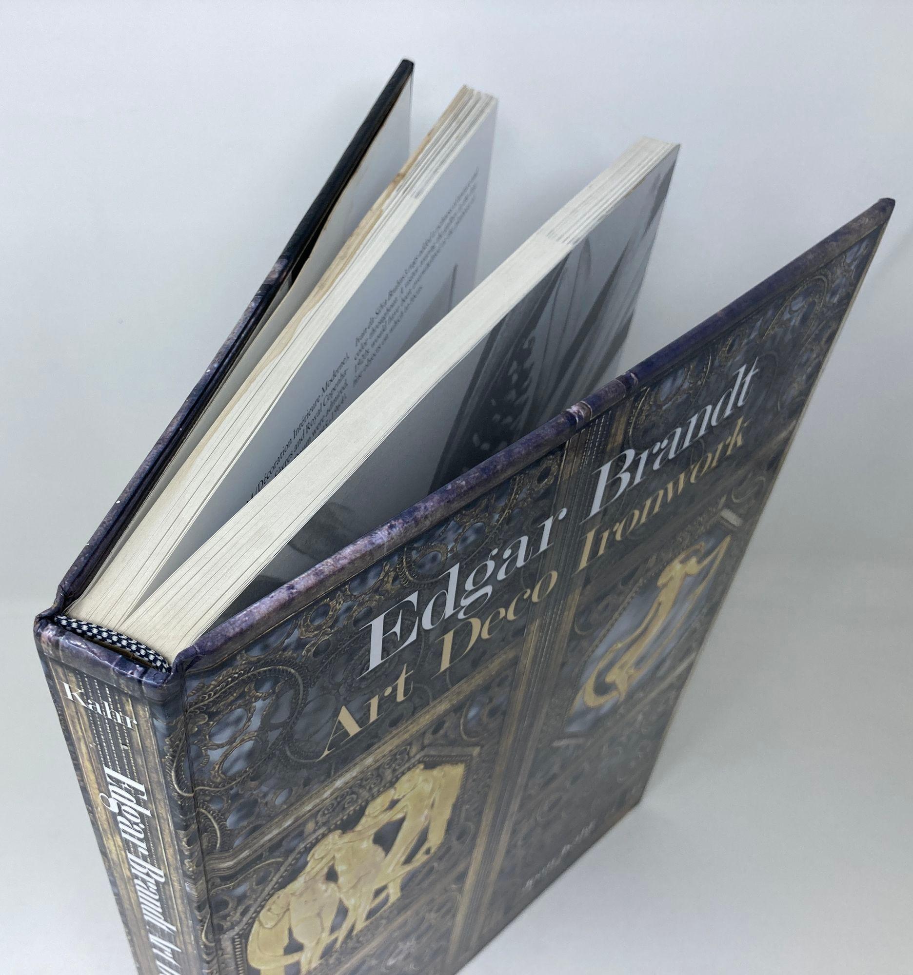Edgar Brandt Art Deco Ironwork Hardcover Book by Joan Kahr 1