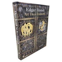 Edgar Brandt Art Deco Ironwork Hardcover Book by Joan Kahr