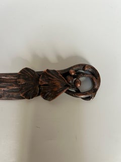 Coltello per carta e tagliacarte in bronzo di Edgar Brandt