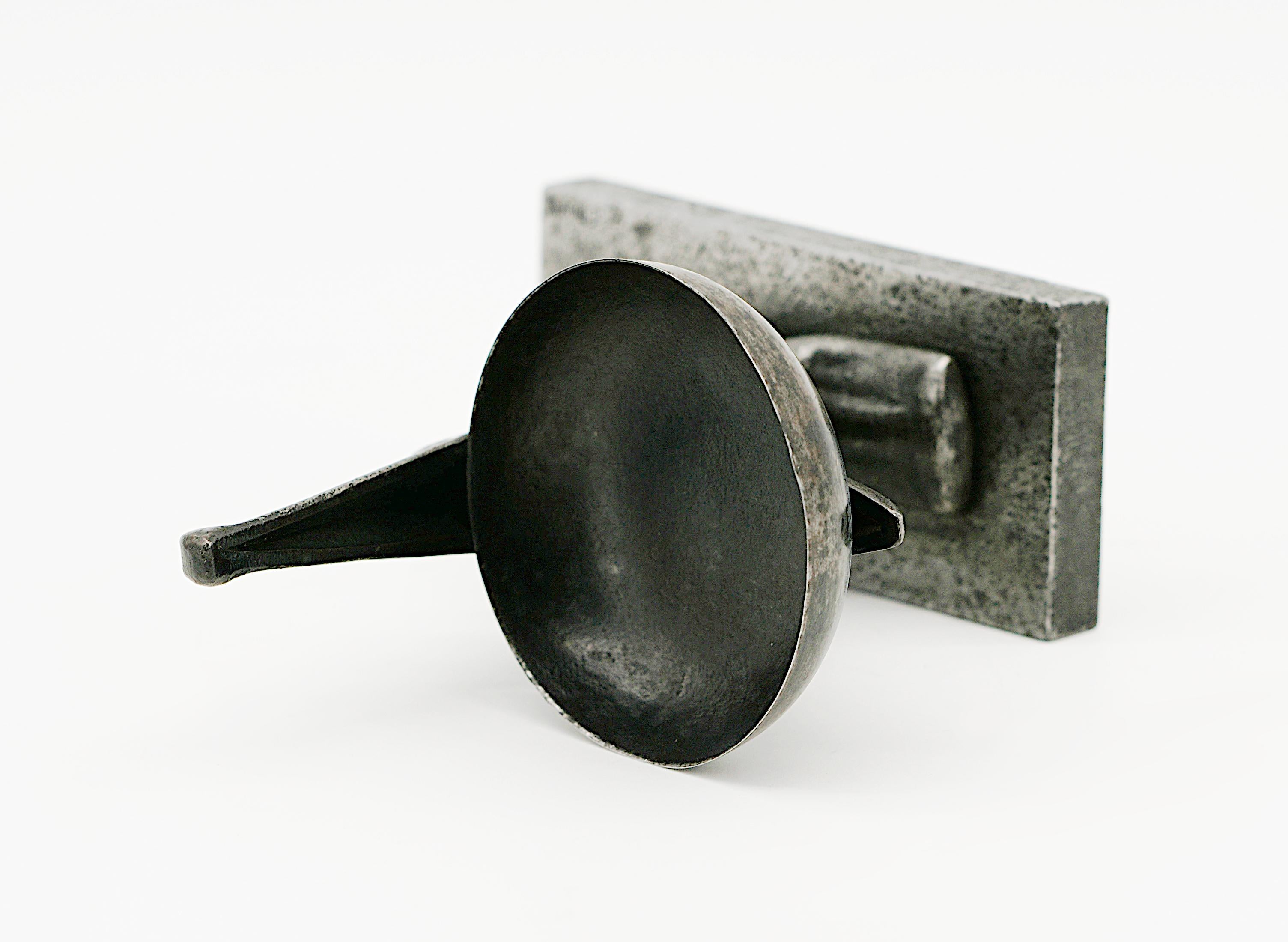 Pellicano in ferro battuto Edgar Brandt, 1920 in vendita 1