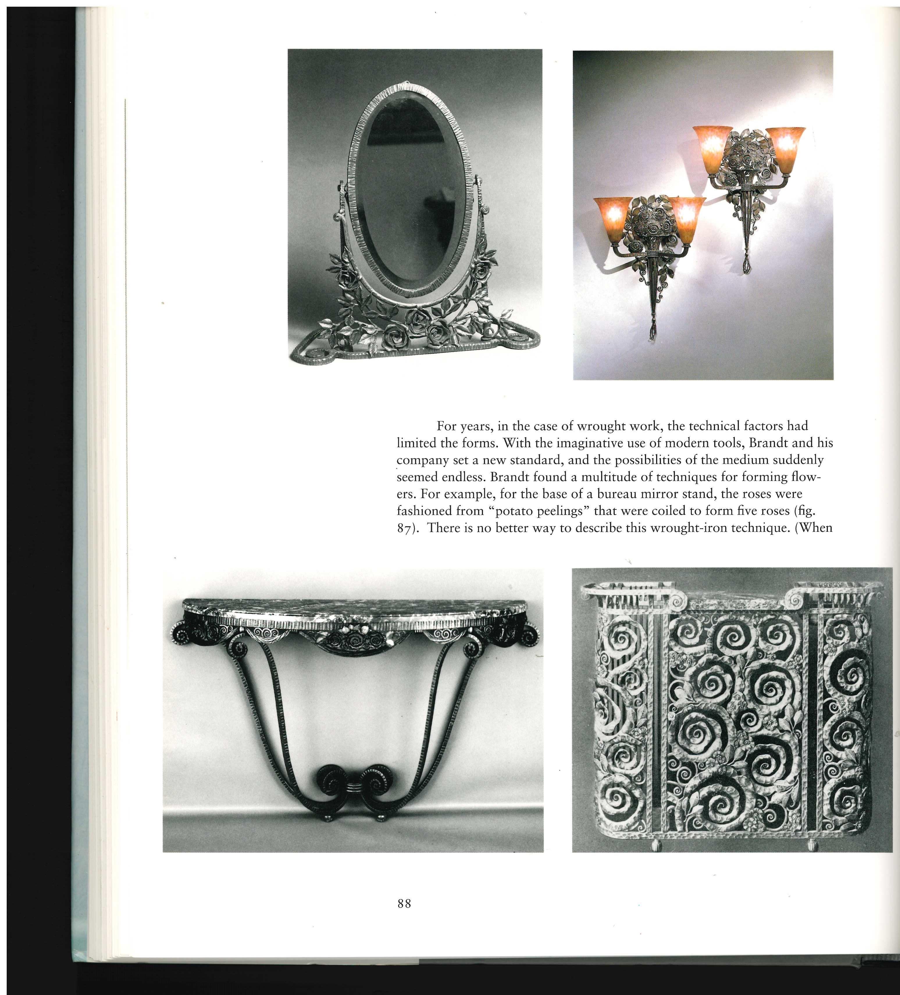 20th Century Edgar Brandt, Master of Art Deco Ironwork - Book For Sale
