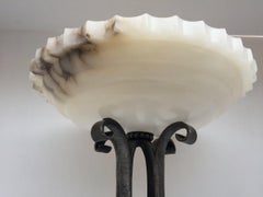 Edgar Brandt Rare Art Deco Floor Lamp