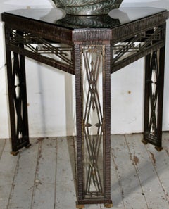 Edgar Brandt Style Art Deco Small Table