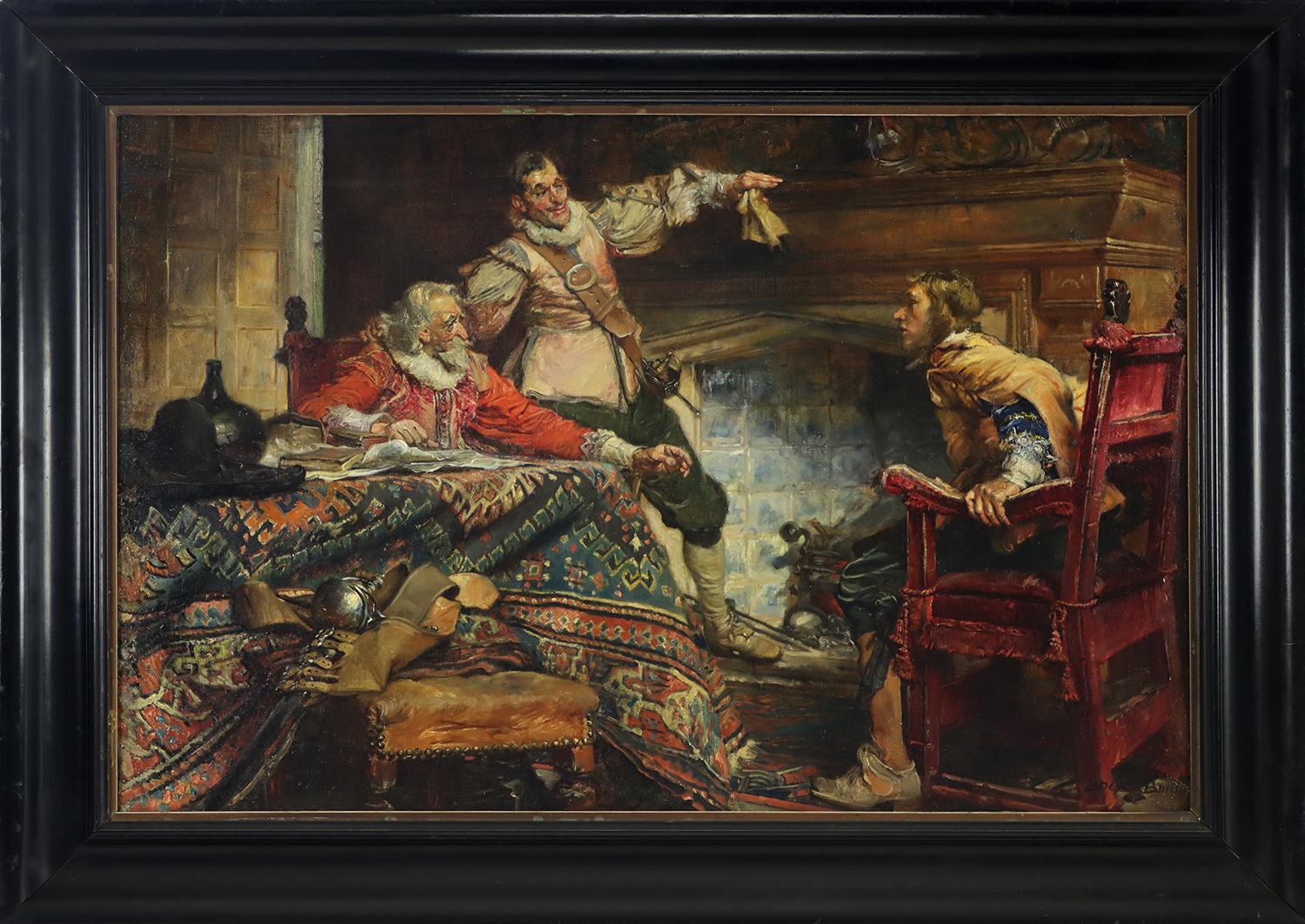 Edgar Bundy, 19th Century Oil Painting, 