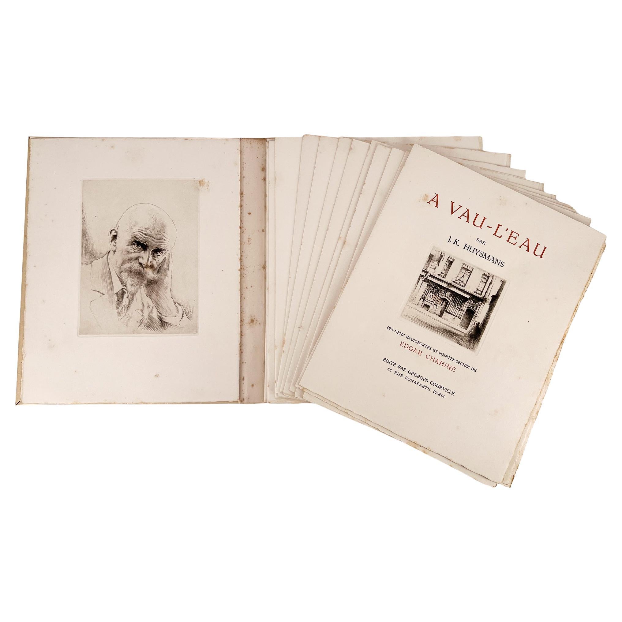 Edgar Chahine / Joris-Karl Huysmans – A vau-l
eau