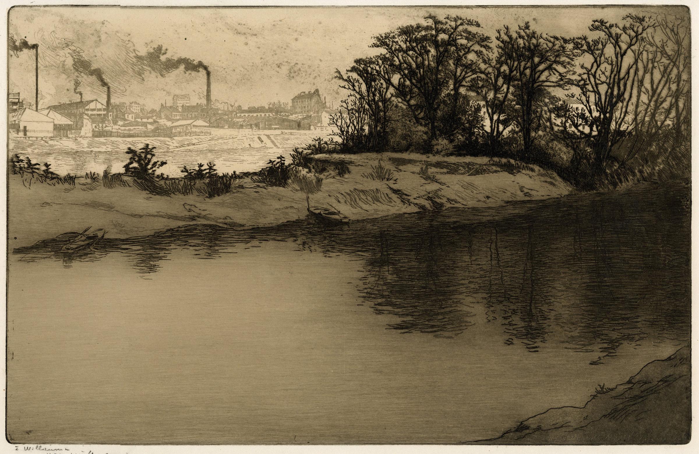 La Seine à Courbevoie