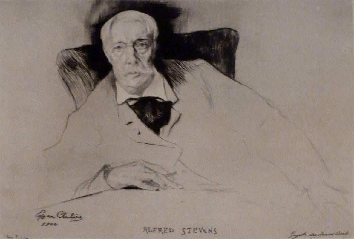  Portrait of Alfred Stevens, 1900