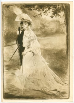Porträtdrucke aus den frühen 1900er Jahren