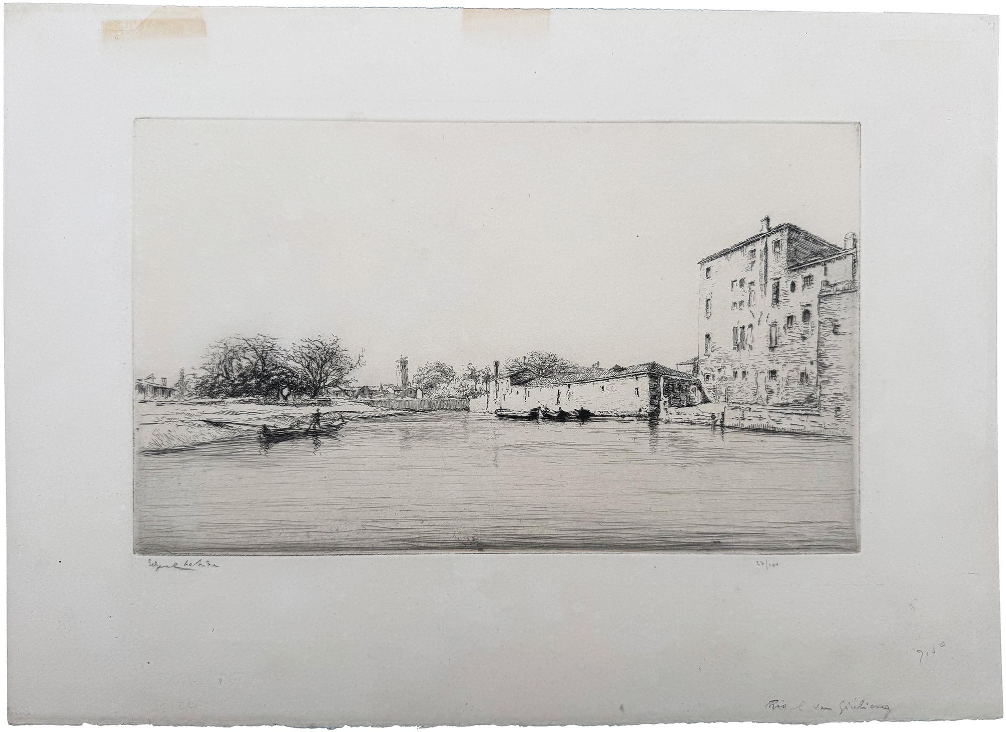 Riva San Giuliano - Print de Edgar Chahine