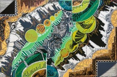 "Ciudad Selva". Street Art, contemporain, ésotérique, mystique, gestuel