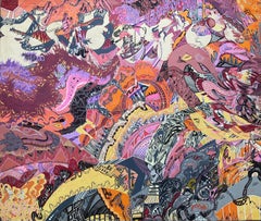 "Protégenos". Arte callejero, contemporáneo, esotérico, místico, Patrones, Gestual