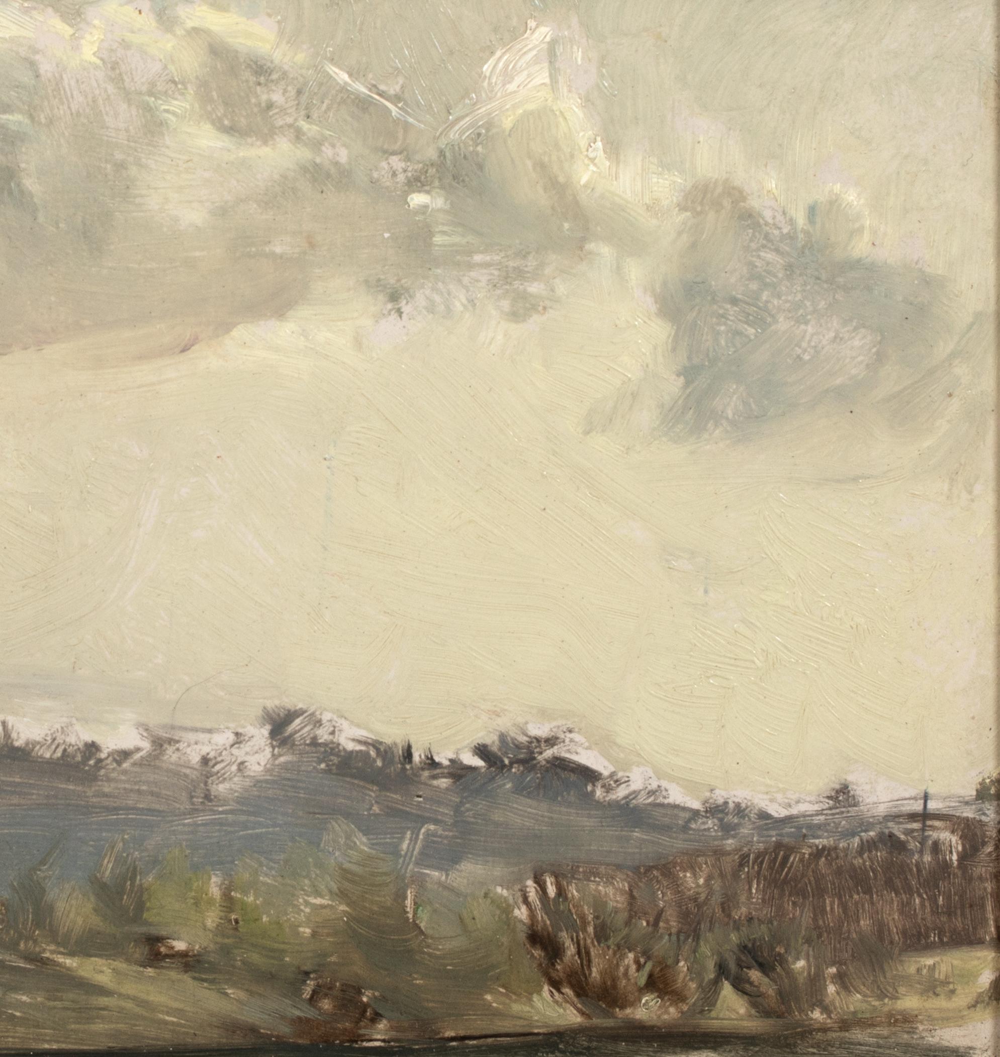 Paysage, XIX secolo  firmato Dega 3