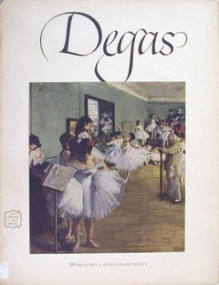 1952 After Edgar Degas 'Edgar Degas- 16 Beautiful Full Color Prints'