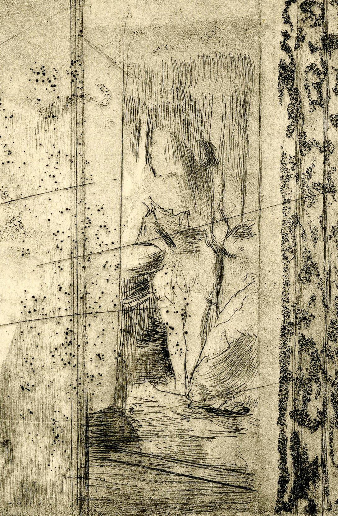 Actresses in ihren Schminkzimmern (Impressionismus), Print, von Edgar Degas