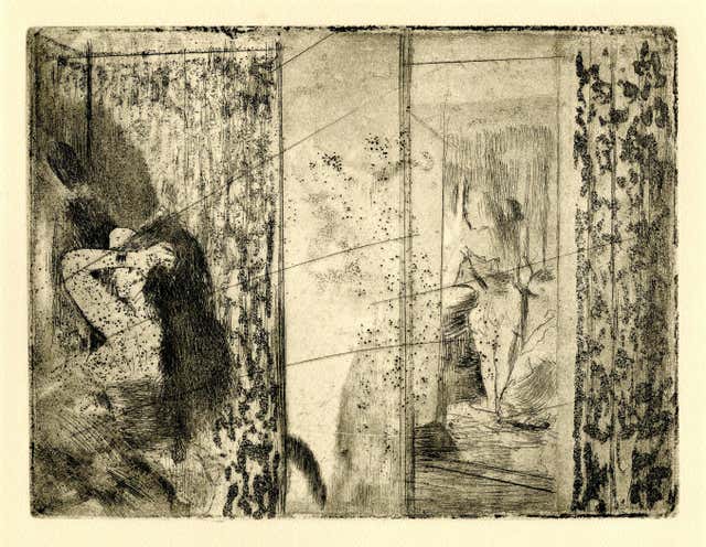 Edgar Degas - 1997 Edgar Degas 'Naked Woman Lying on Her Stomach