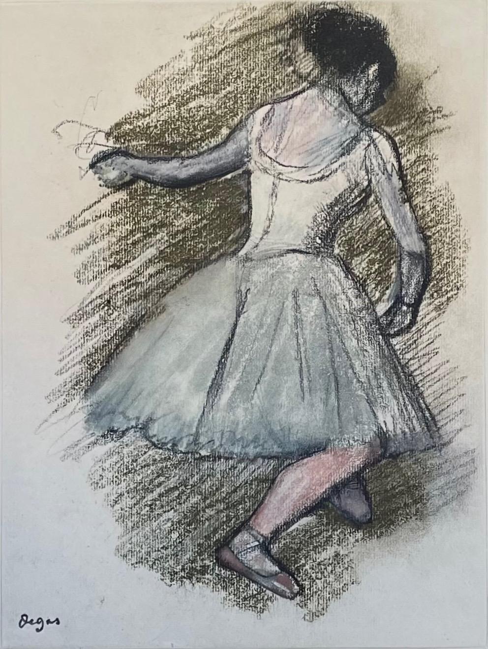 Danseur Tournant - Print by Edgar Degas