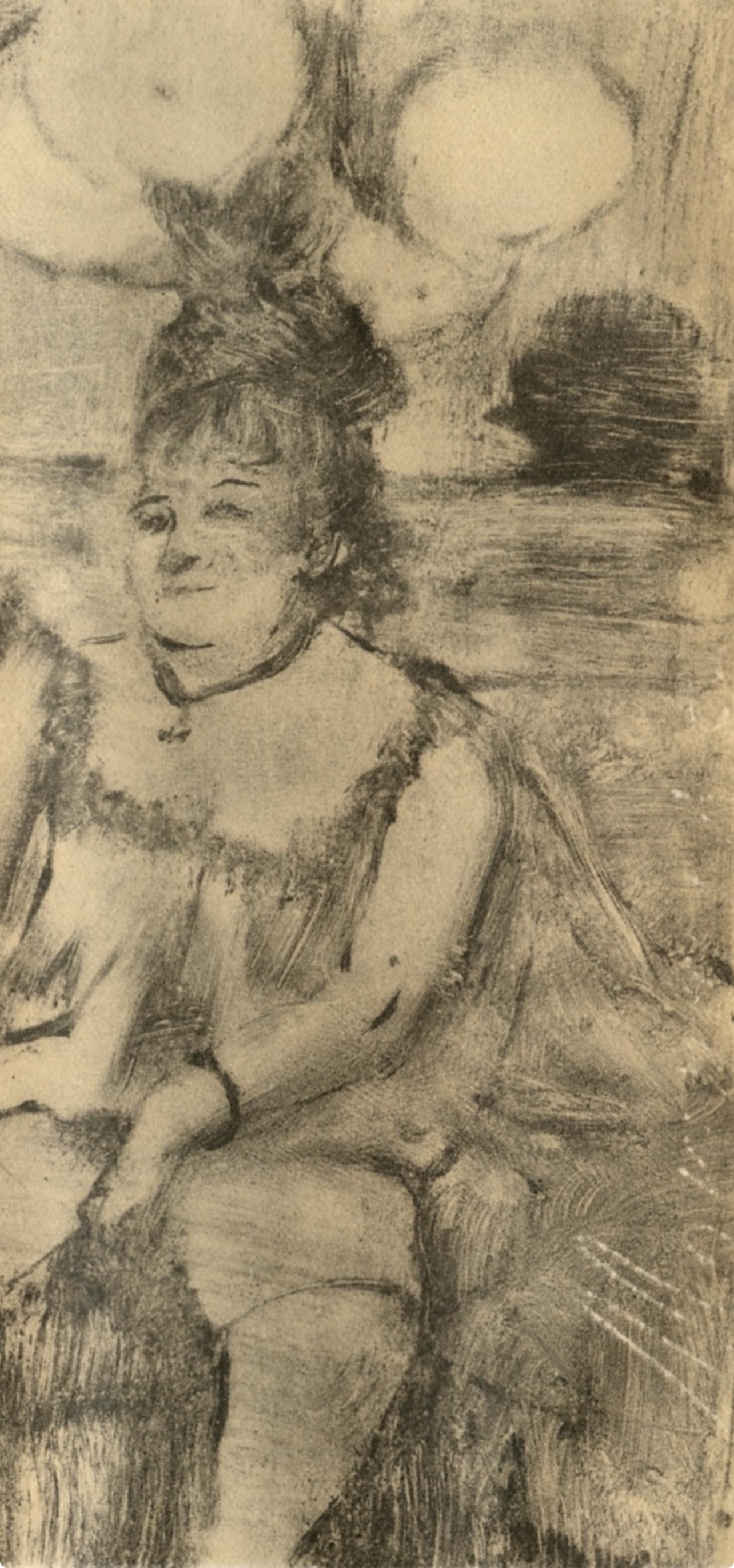 Degas, Au Salon, E. Degas Monotypes (after) - Print by Edgar Degas