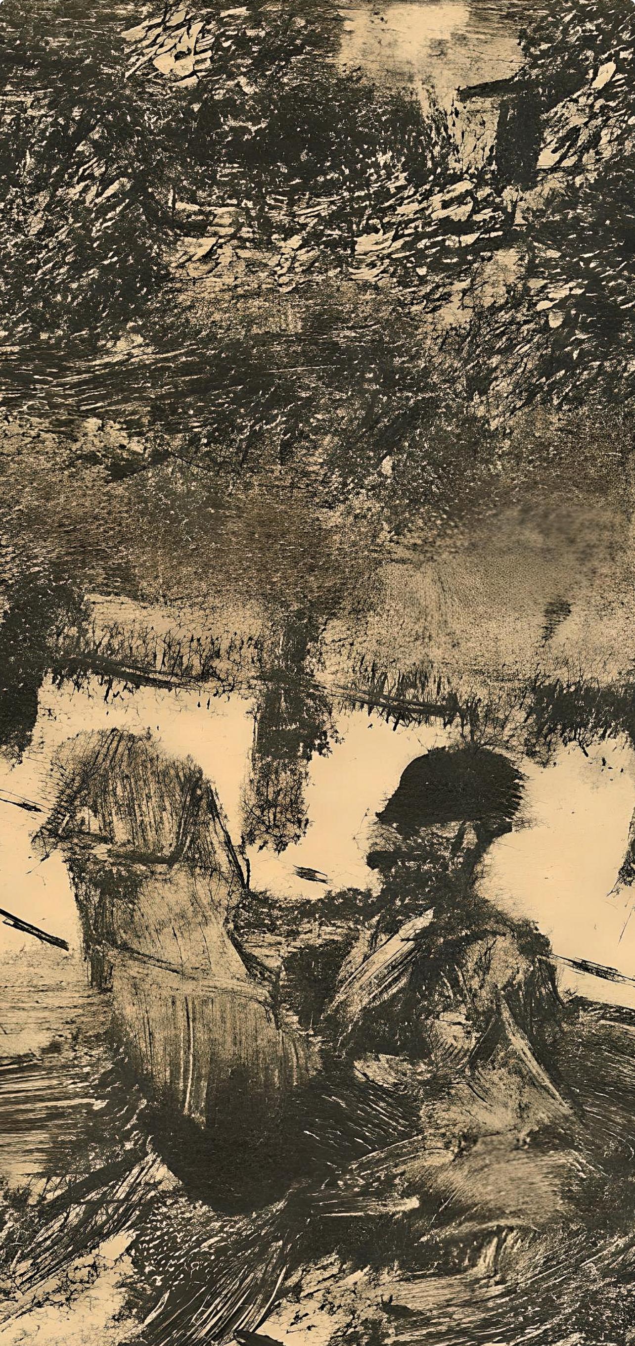 Degas, Avenue du Bois-de-Bologne, E. Degas Monotypes (after) - Print by Edgar Degas