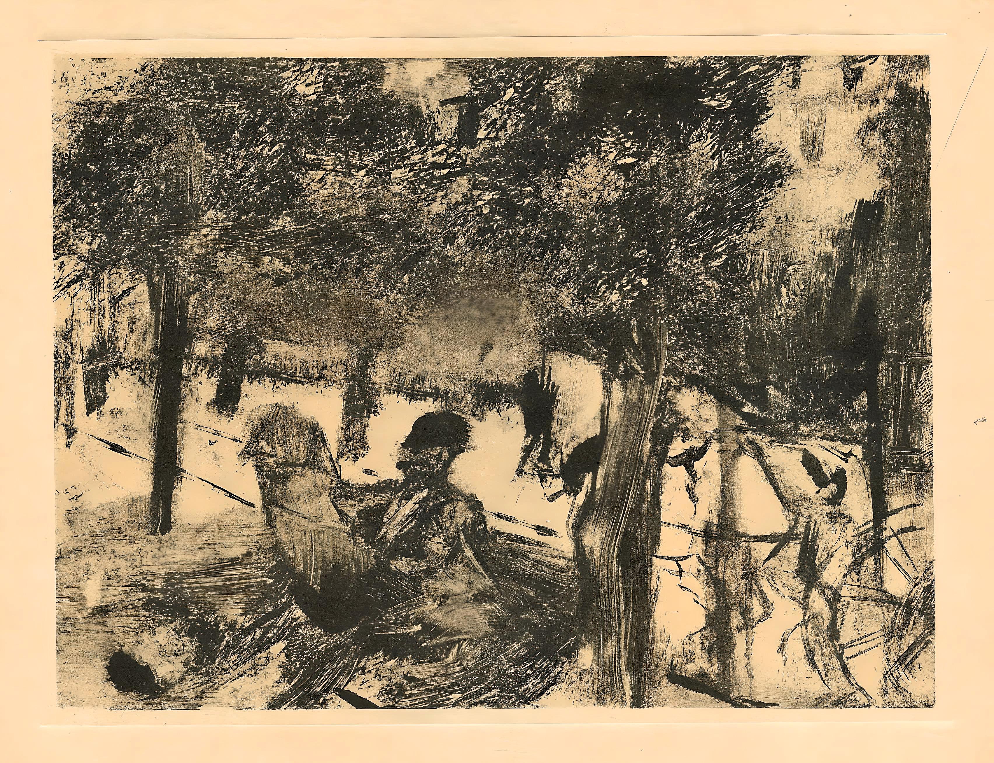 Degas, Avenue du Bois-de-Bologne, Les Monotypes (nach) im Angebot 2