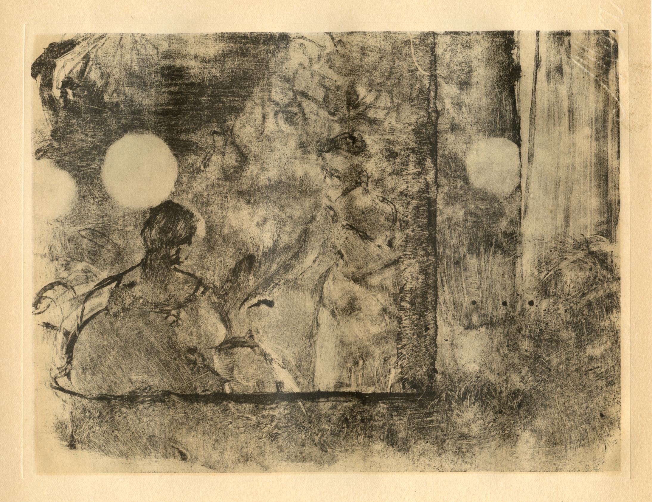 Degas, Cafe-Concert, E. Degas Monotypes (after) For Sale 1