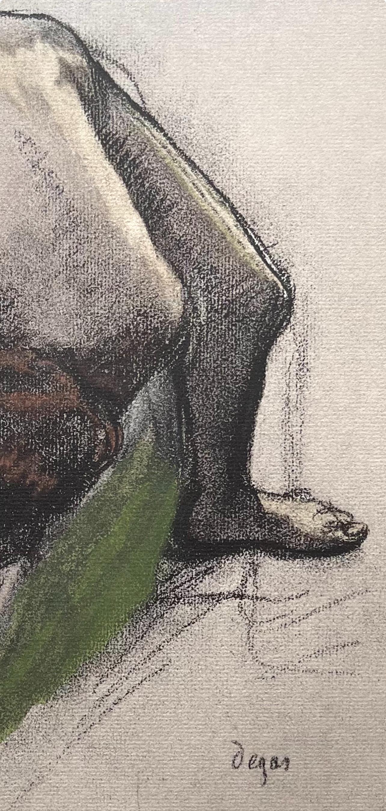 Degas, Composition, Degas Pastels Et Dessins Reproduits Par D. Jacomet (after) - Impressionist Print by Edgar Degas