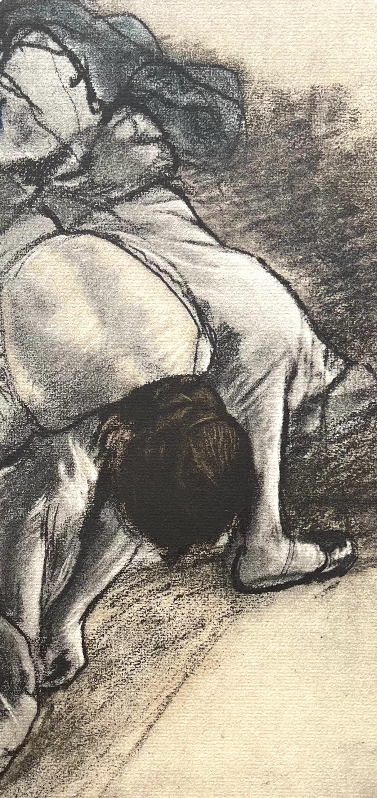 Degas, Composition, Degas Pastels Et Dessins Reproduits Par D. Jacomet (nach) (Impressionismus), Print, von Edgar Degas