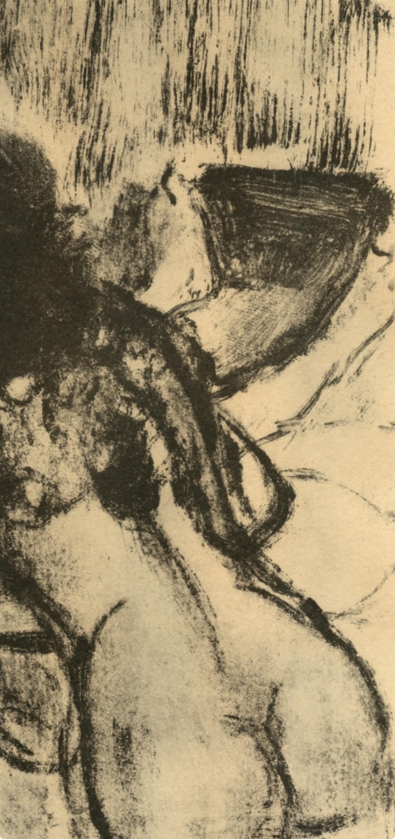 Degas, Conversation, Les Monotypes (after) - Impressionist Print by Edgar Degas
