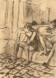 Degas, Deux Femmes, Les Monotypes (nach)