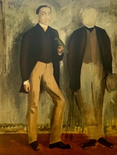 Vintage Degas, Deux hommes en pied, Les Réalistes Lyriques (after)