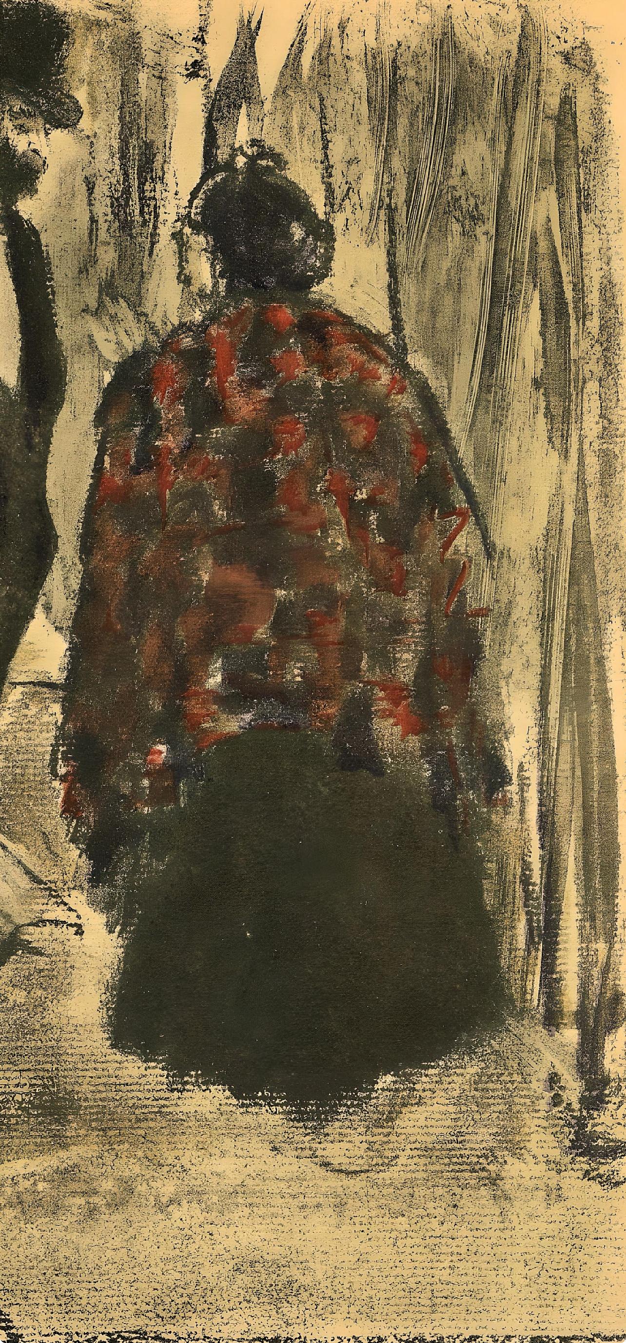 Degas, Famille Cardinal, E. Degas Monotypien (später) (Impressionismus), Print, von Edgar Degas