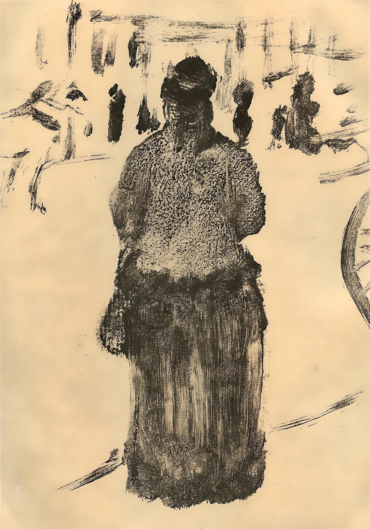 Landscape Print Edgar Degas - Degas, Famille Cardinal, E. Degas Monotypes (d'après)