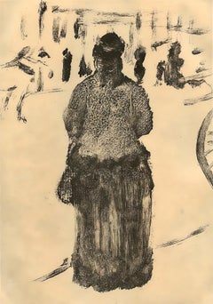 Vintage Degas, Famille Cardinal, E. Degas Monotypes (after)