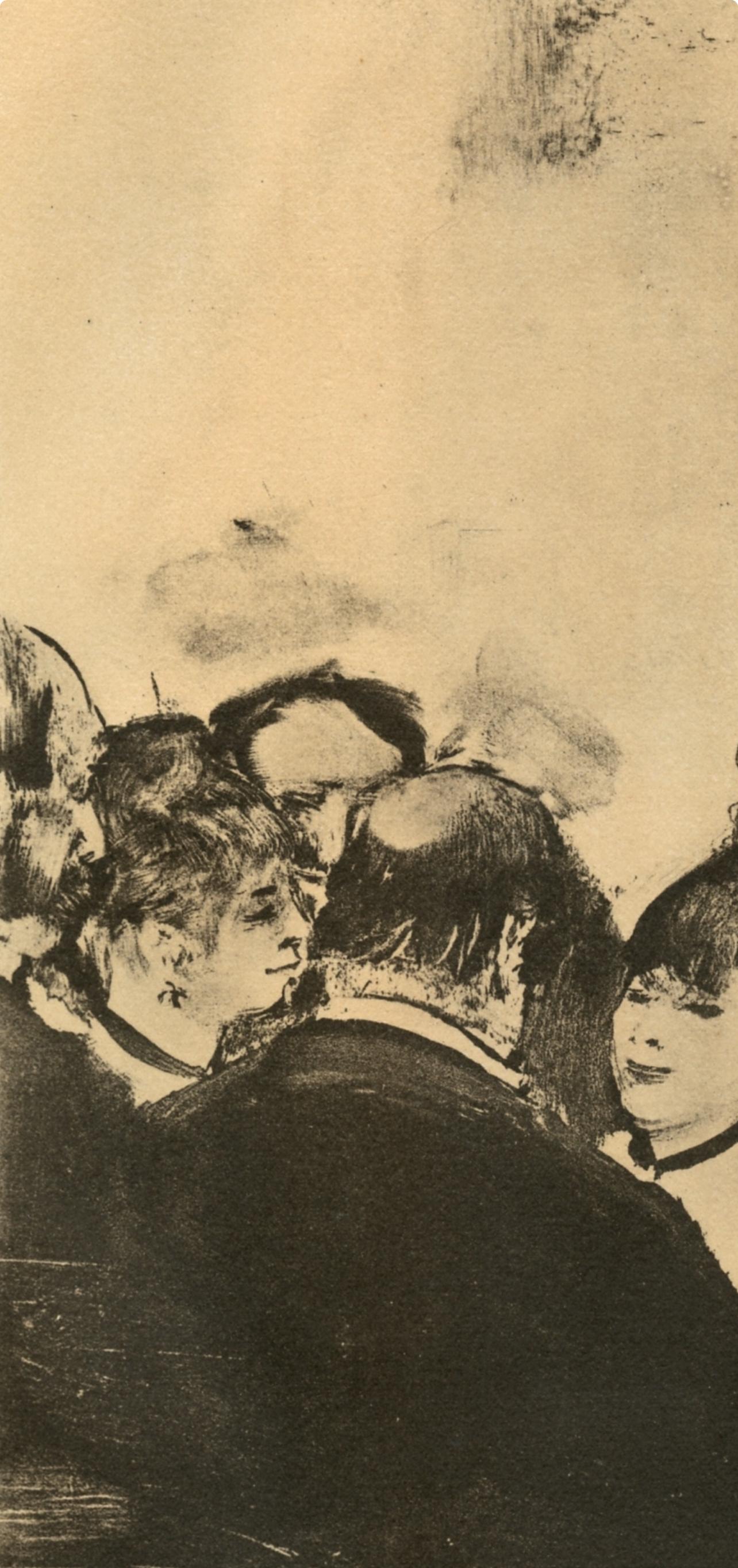 Degas, Famille Cardinal, Les Monotypes (nach) – Print von Edgar Degas