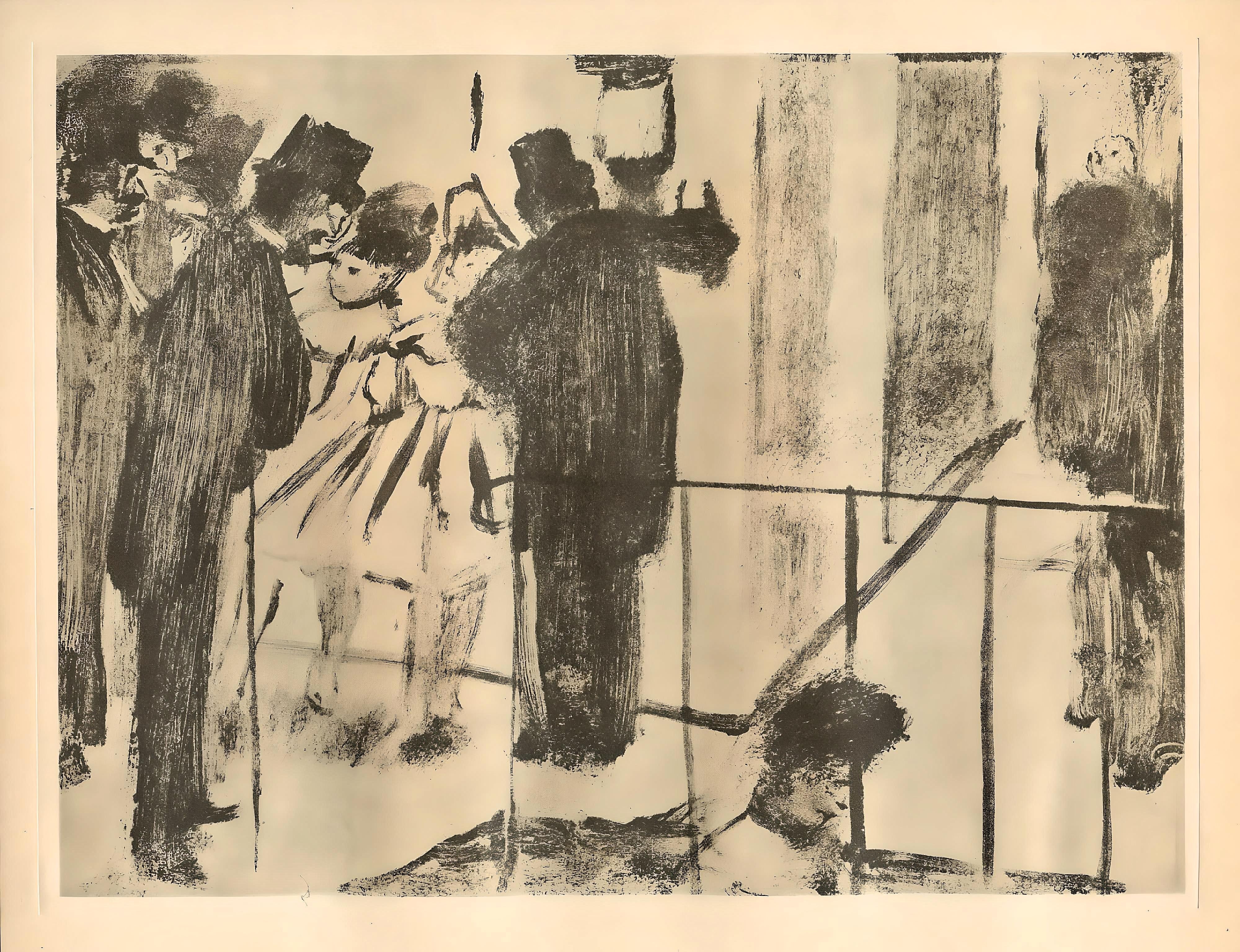 Degas, Famille Cardinal, Les Monotypes (nach) im Angebot 2