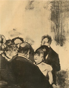 Degas, Famille Cardinal, Les Monotypes (après)