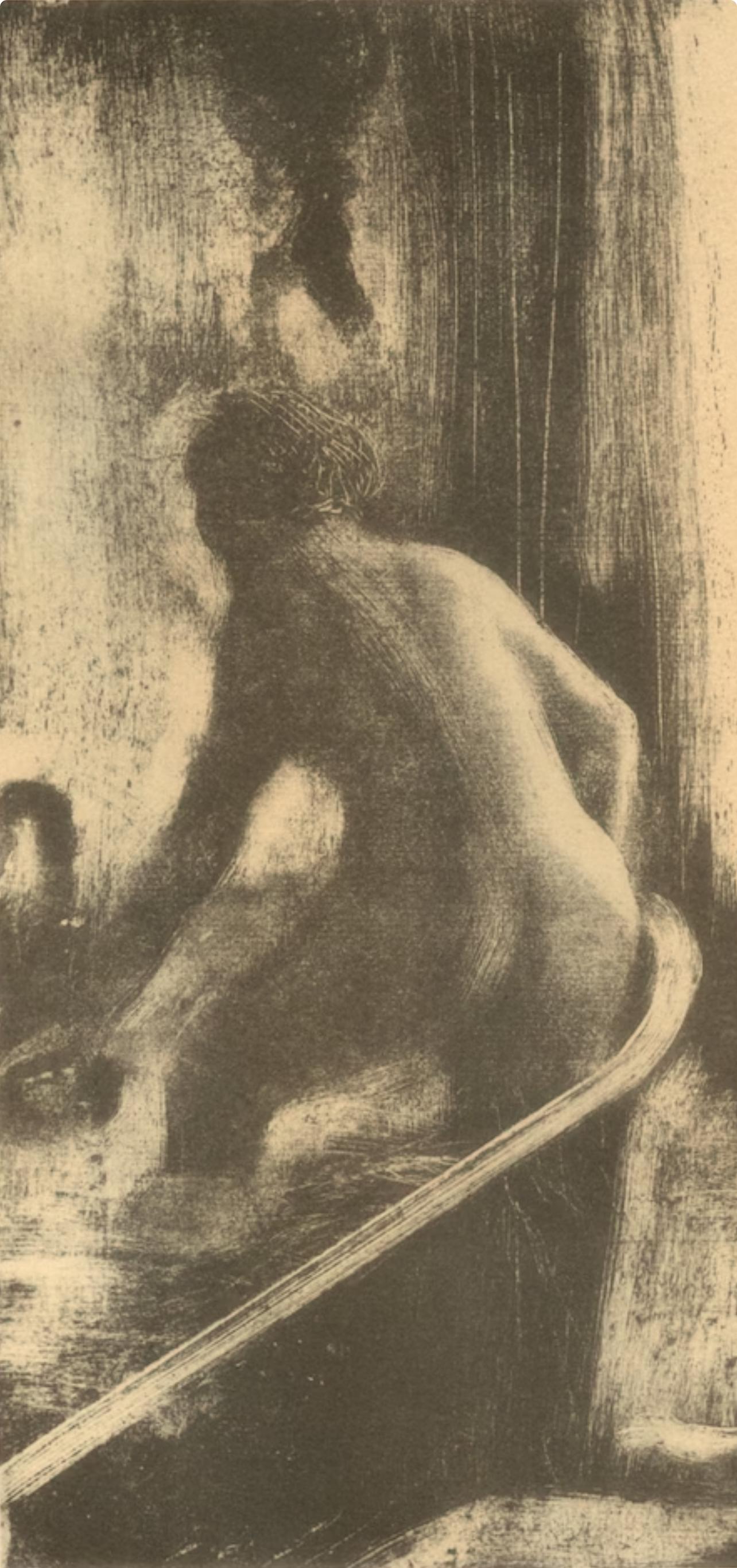 Degas, Femme dans la Baignoire, E. Degas Monotypes (after) - Print by Edgar Degas