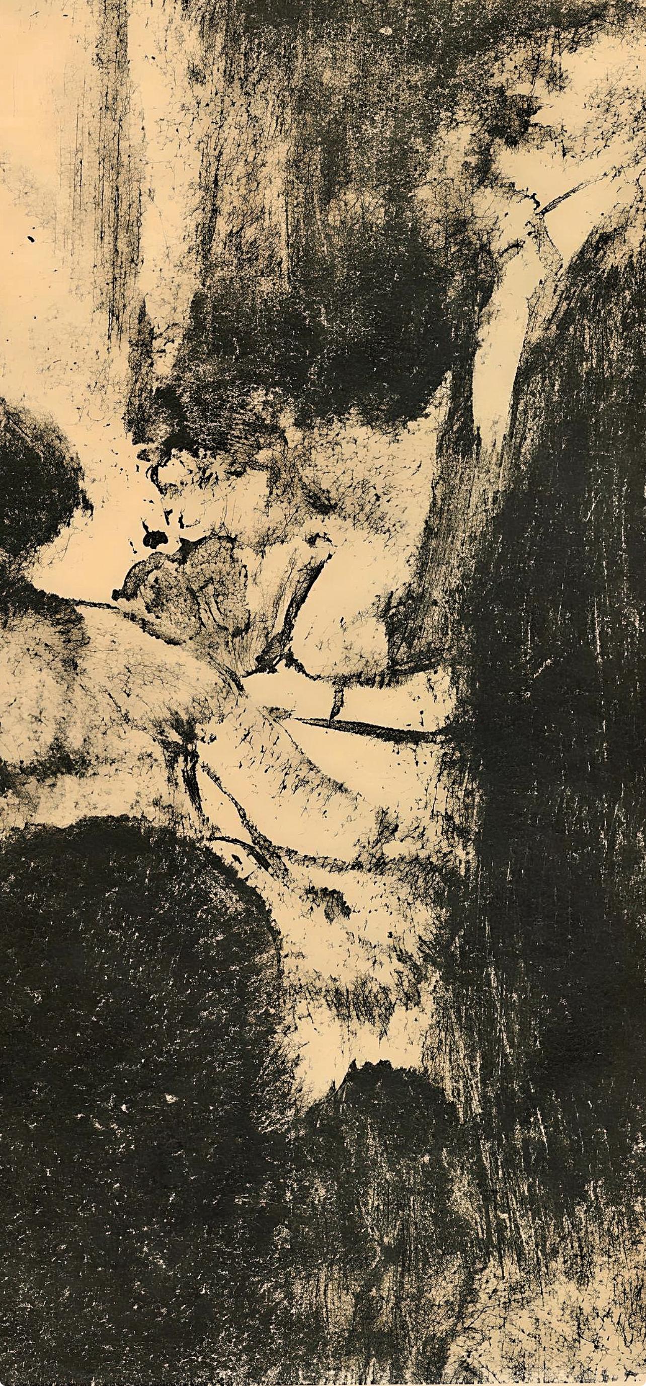 Degas, La Loge, E. Degas Monotypes (after) - Impressionist Print by Edgar Degas