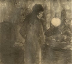 Degas, La Toilette, Monotipos de E. Degas (después de)