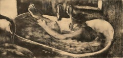 Degas, Le Bain, E. Degas Monotypes (after)
