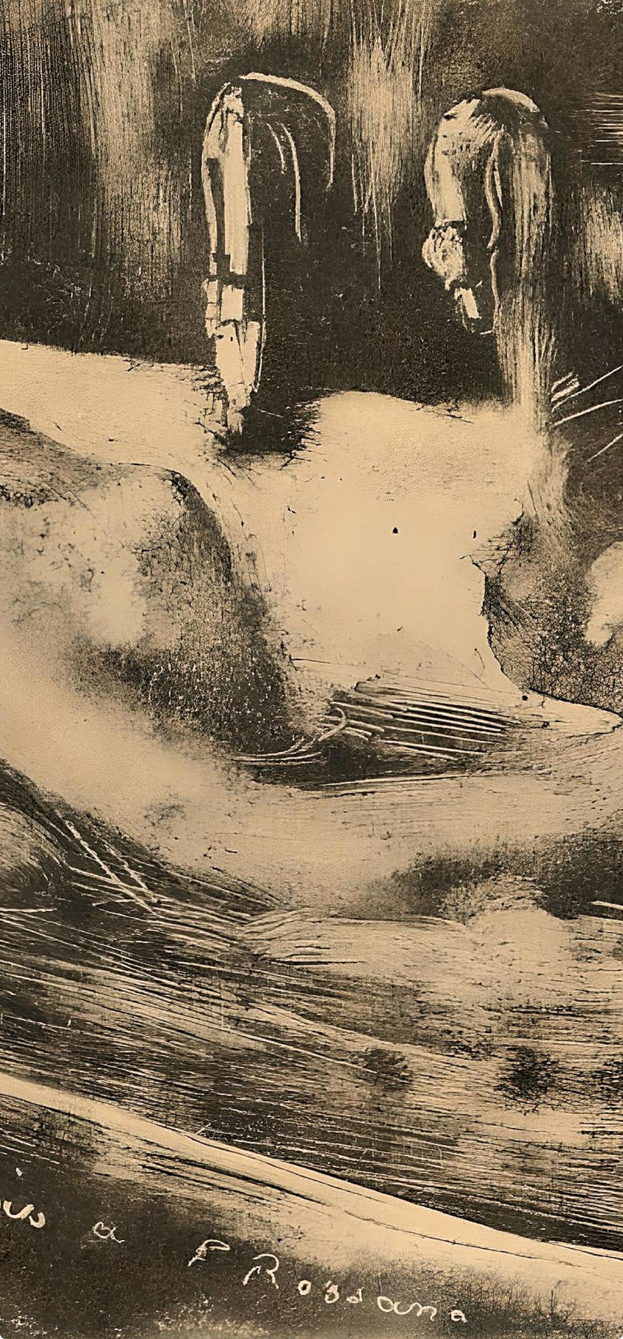 Degas, Le Bain, Les Monotypes (nach) im Angebot 1