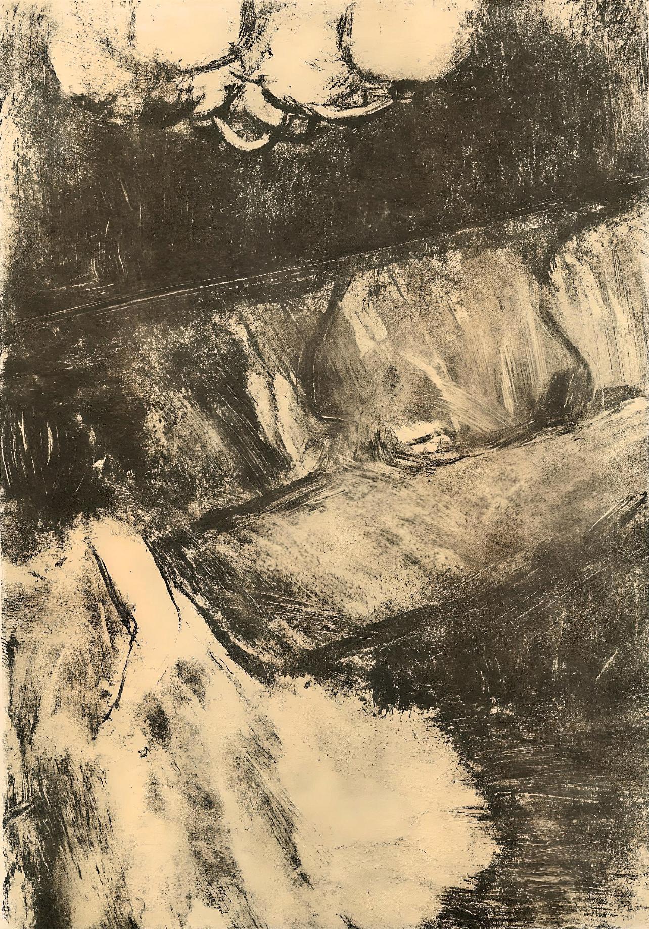 Degas, Le Divan, E. Degas Monotypes (after)